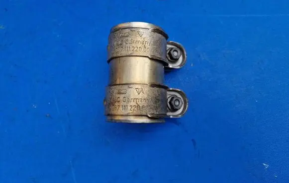 Porsche Cayman 987 Muffler pipe connector clamp 98711122000