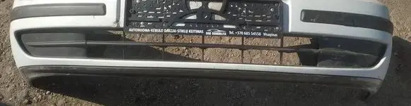 Renault Laguna II Front bumper baltas
