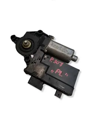 Peugeot 307 Front door window regulator motor 9637131280