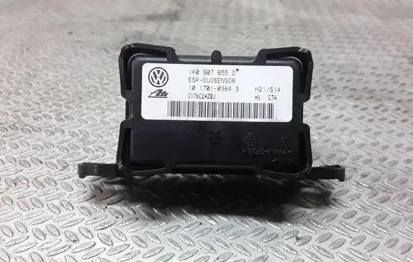 Volkswagen Golf V ESP acceleration yaw rate sensor 1K0907655D