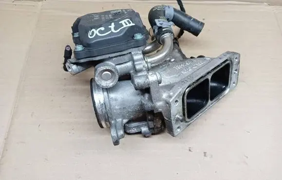 Skoda Octavia Mk3 (5E) Throttle valve 04L128063T A2C94859900 04L128059