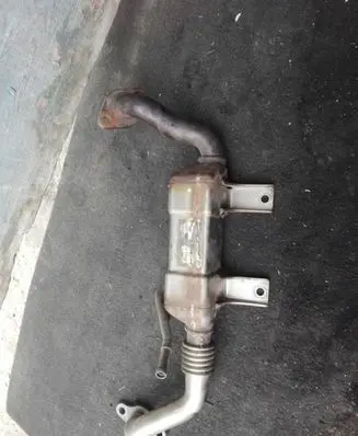 EGR valve cooler