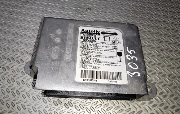Renault Scenic II - Grand scenic II Airbag control unit/module 8200411013