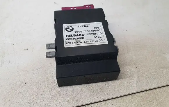 BMW 5 E60 E61 Fuel injection pump control unit/module 1614718042601