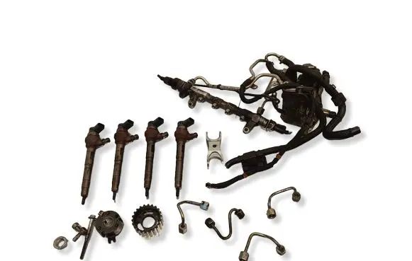 Audi Q3 8U Fuel injection system set 0445010529 PPY1399 03L130755AC