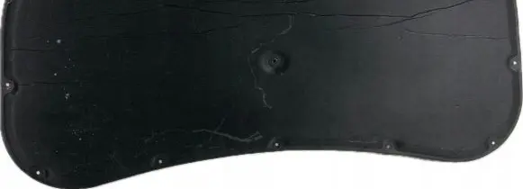Engine bonnet/hood sound/heat insulation