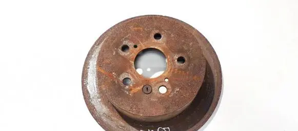 Toyota Avensis Verso Rear brake disc neventiliuojamas