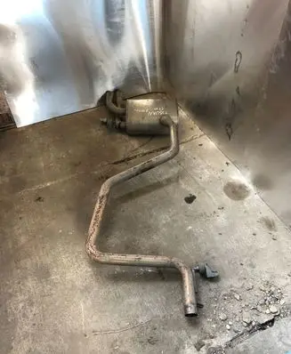 Volkswagen Tiguan Muffler/silencer 5qf253611