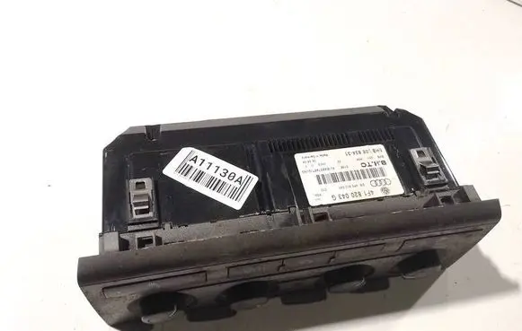 Audi A6 S6 C6 4F Climate control unit 4F1820043G