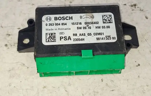 Peugeot 308 Parking PDC control unit/module 9814152580 0263004854 00034402