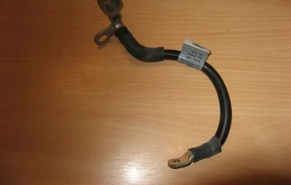 Bentley Flying Spur Negative earth cable (battery) 3W0971235D