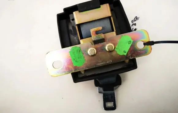 Renault Scenic I Middle seatbelt (rear) a504452