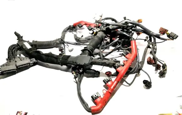 Engine installation wiring loom