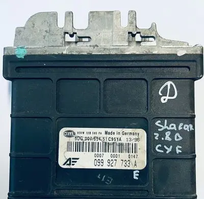 Volkswagen Sharan Gearbox control unit/module 099927733A 5DG00765451 95VW12B565FA