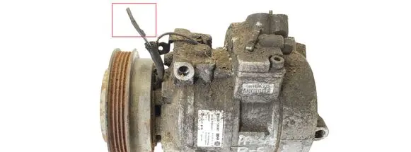 Volkswagen PASSAT B5.5 Air conditioning (A/C) compressor (pump) 8FK351126981