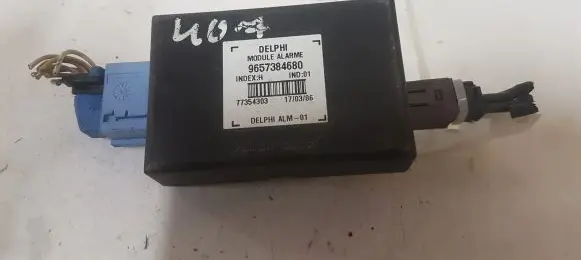 Peugeot 407 Alarm control unit/module 9657384680 77354303