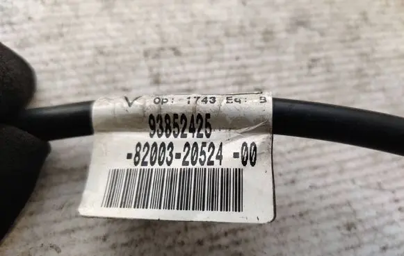 Opel Vivaro Clutch pedal sensor 93852425 8200320524