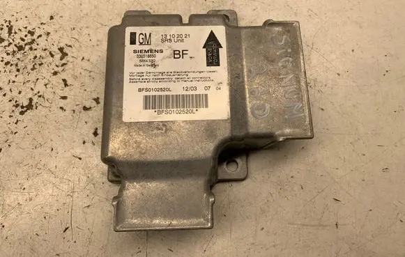 Opel Signum Airbag control unit/module 13102021 330518650 5WK43262