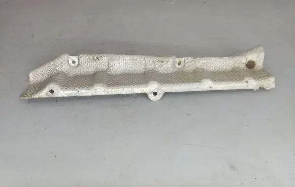 Heat shield in engine bay