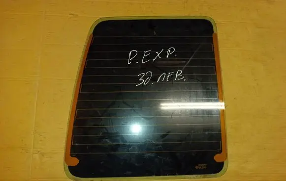 Peugeot Expert Rear windscreen/windshield window 