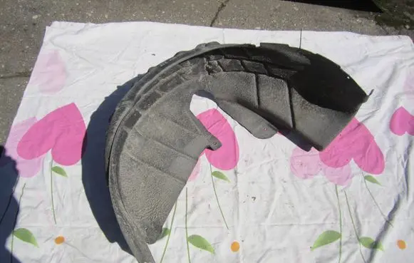 Volkswagen Taigo Rear arch fender liner splash guards 2G7810971