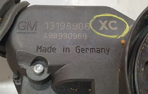 Opel Astra H Wiper turn signal indicator stalk/switch 13198906 498990969