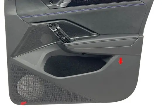 Volkswagen Tiguan Front door card panel trim 571867012