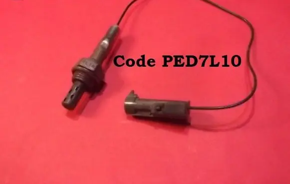 Opel Vectra A Lambda probe sensor PED7L10