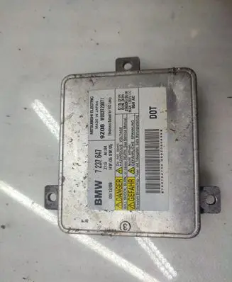 BMW 5 F10 F11 Headlight ballast module Xenon 7237647