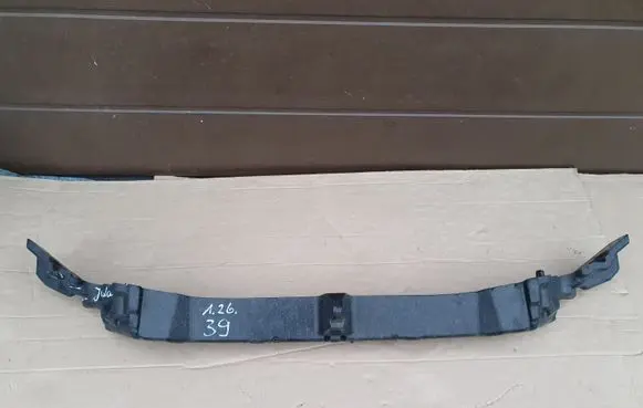 Front bumper foam support bar