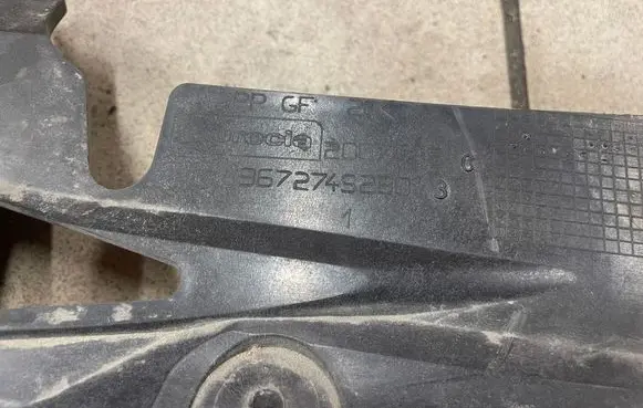 Peugeot 508 Top upper radiator support slam panel 9672749280