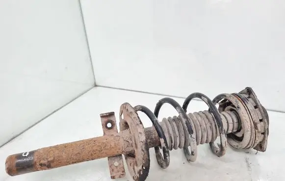 Renault Megane II Front shock absorber with coil spring