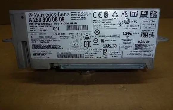 Mercedes-Benz GLC C253 Navigation unit CD/DVD player A2539000809