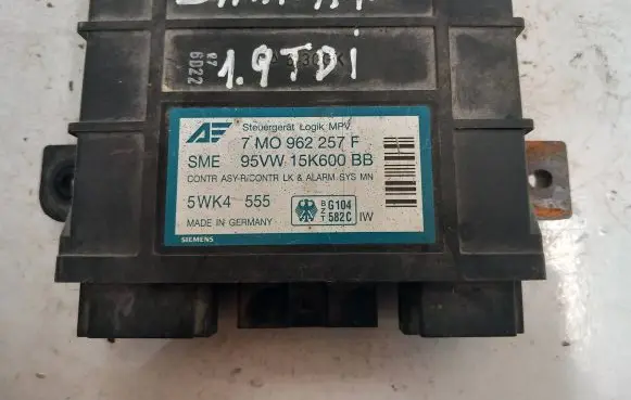 Volkswagen Sharan Comfort/convenience module 7M0962257F 5WK4555 95VW15K600BB