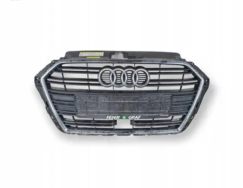 Audi A3 S3 8V Front bumper upper radiator grill 8V3853651AB