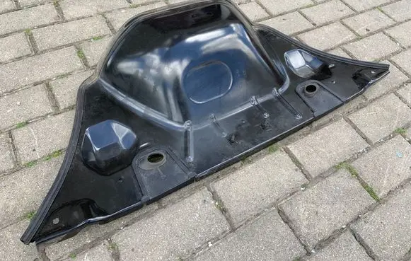 Heat shield in engine bay