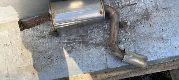 Chevrolet Captiva Rear muffler/silencer tail pipe