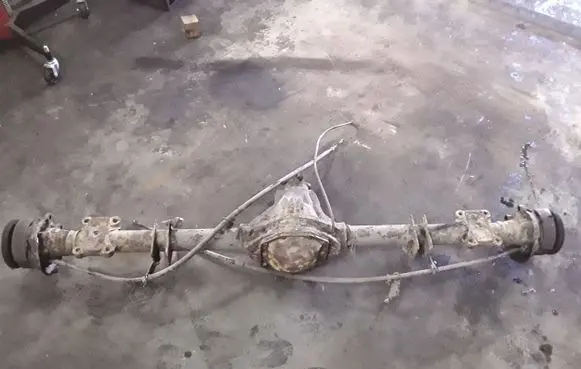 Volkswagen II LT Rear axle beam with reductor A9033510005 6023532910
