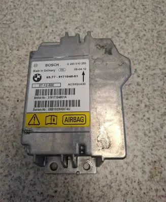 BMW X5 E70 Airbag control unit/module 0285010250 9171948 31917194801A