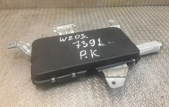 Front door airbag