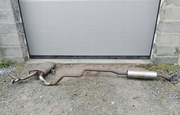 Peugeot 3008 II Muffler/silencer 