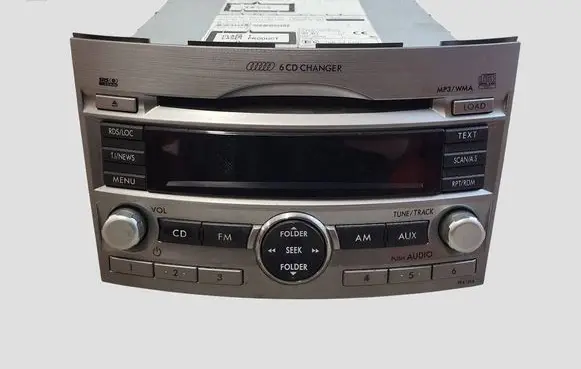 Subaru Outback Radio/CD/DVD/GPS head unit 86201AJ410 CQEF1873AD