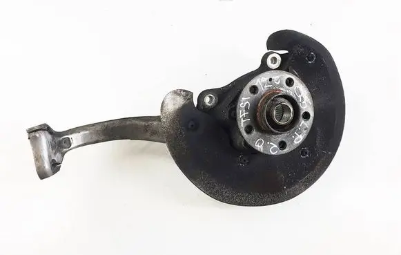 Front wheel hub spindle knuckle