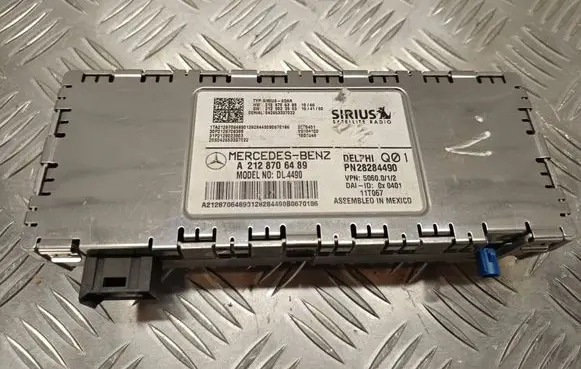 Mercedes-Benz CLS C218 X218 Voice control module 2128706389 A2128706489 28284490