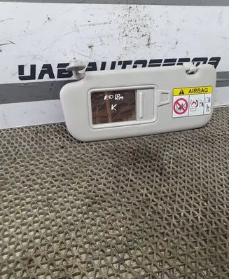 KIA Rio Sun visor
