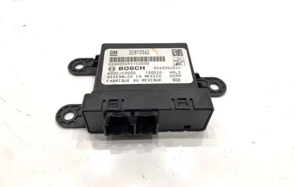 Opel Astra J Parking PDC control unit/module 22810362