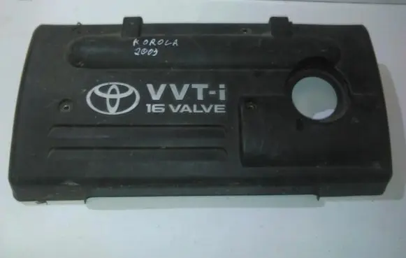 Toyota Corolla E120 E130 Engine cover (trim) 1121222070 11212-22070