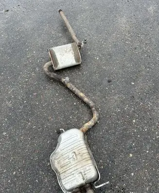 Audi A4 S4 B6 8E 8H Muffler/silencer 