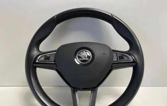Skoda Superb B8 (3V) Steering wheel 3V0419091M 0060024781 3V0880201T
