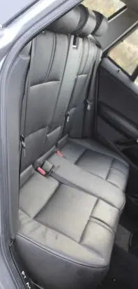 BMW X3 E83 Second row seats 